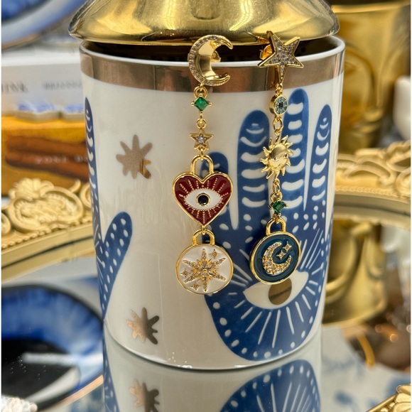 🆕 KATE SPADE 🧿 NWT Like Magic Liner Charm Earrings - Picture 11 of 16